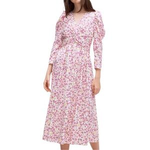 Kate Spade New York Maker floral Devore Dress Size 6 NWOT